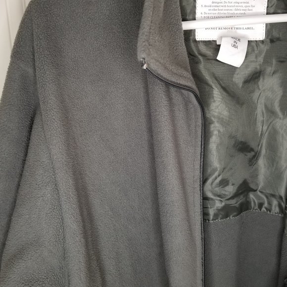 US Military Issue: Performance Fleece zipup Jacket and Parka Liner Combo - Picture 4 of 15